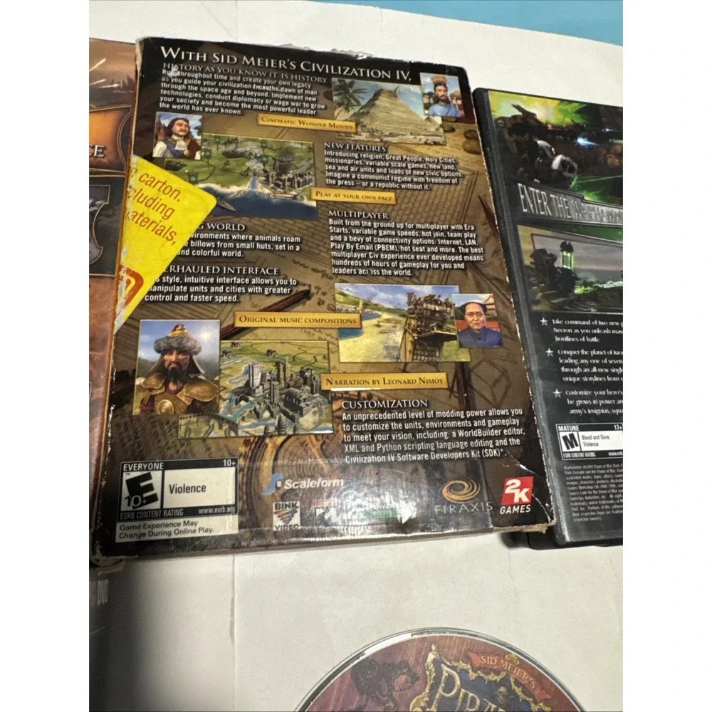 29 PC Games Lot 2000s Boxed & Loose Discs